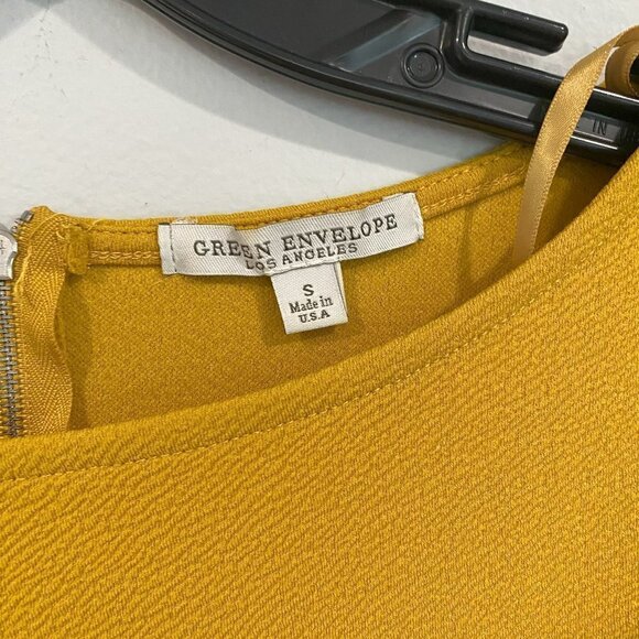 Yellow Blouse by Green Envelope - Picture 2 of 5